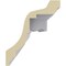 Ekena Millwork 4 1/2"H x 3 3/4"P x 5 7/8"F x 94 1/2"L Nouveau Dentil Crown Moulding MLD04X03X06NO - alternate 3